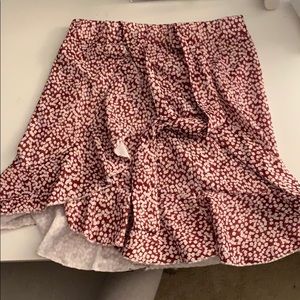 SHEIN wrap skirt